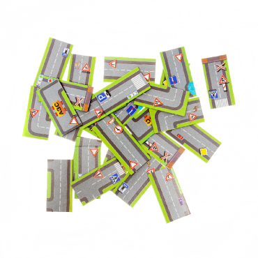 Детское домино "Дорога" - «globural.ru» - Клин