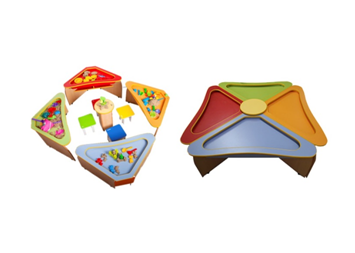 Детский тактильный песочный комплекс «Ромашка» - «globural.ru» - Клин