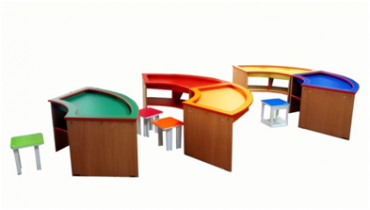 Детский тактильный песочный комплекс «Ручеек»  - «globural.ru» - Клин