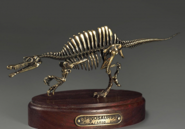 Модель скелета динозавра Spinosaurus - «globural.ru» - Клин