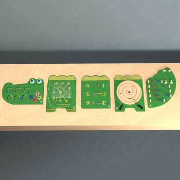 Бизиборд "Крокодил Гена" - «globural.ru» - Клин