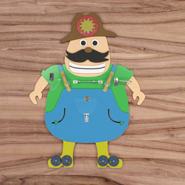 Бизиборд "Умелый садовник" - «globural.ru» - Клин