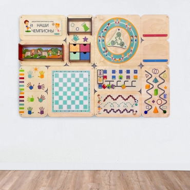 Дидактическая настенная панель «Наши чемпионы» - «globural.ru» - Клин