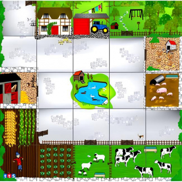 Тематическое поле-маршрутизатор для мини-робота «Ферма» - «globural.ru» - Клин