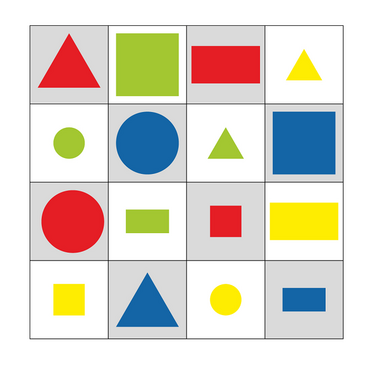 Коврик для логобота Пчелка "Цвета и фигуры" - «globural.ru» - Клин