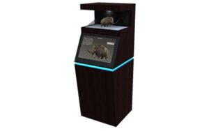Голографическая 3D пирамида с сенсорным монитором "Классик" - «globural.ru» - Клин