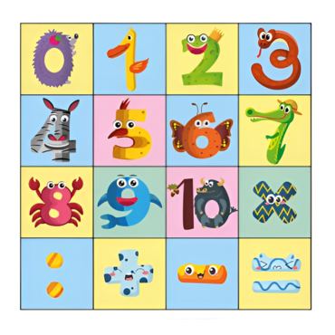 Коврик для логобота Пчелка "Цифры" - «globural.ru» - Клин