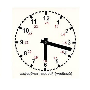 Часовой циферблат раздаточный - «globural.ru» - Клин