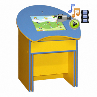 Интерактивная парта с мультимедиа модулем - «globural.ru» - Клин