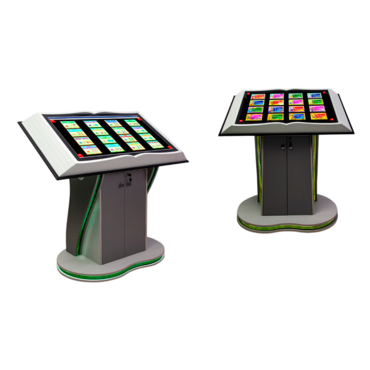 Интерактивная книга на стойке 43"  - «globural.ru» - Клин