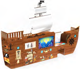 Интерактивный комплекс «Пиратский Корабль» - «globural.ru» - Клин