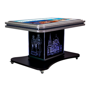 Интерактивный мультимедийный сенсорный стол «Laser museum» 55" - «globural.ru» - Клин