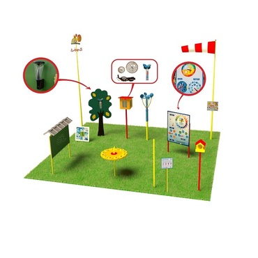 Метеорологическая площадка (комплект максимальный - 2 без ограждения)  - «globural.ru» - Клин