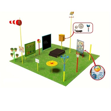 Метеорологическая площадка серия металлическая (комплект Стандарт плюс без ограждения)    - «globural.ru» - Клин