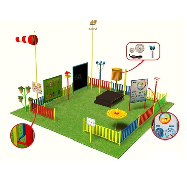 Метеорологическая площадка серия металлическая (комплект Стандарт плюс)    - «globural.ru» - Клин