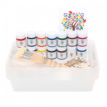 Набор ЭБРУ Professional 14 цветов - «globural.ru» - Клин