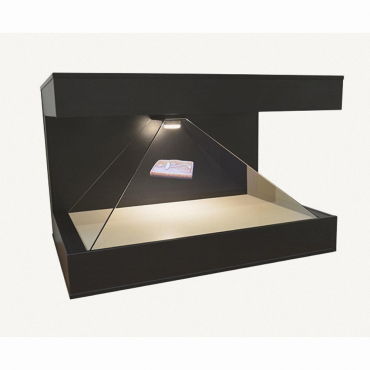 Настольная 3D пирамида с тремя проекциями - «globural.ru» - Клин