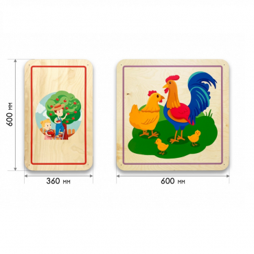 Набор стеновых панелей «Природа нашего края - Дачники» - «globural.ru» - Клин