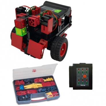 Базовый робототехнический набор на базе робототехники SENSE и конструктора Fischertechnik    - «globural.ru» - Клин