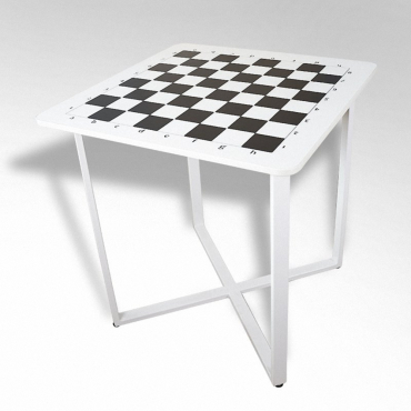 Стол шахматный "Турнир ТР" на металлокаркасе - «globural.ru» - Клин