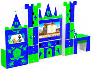 Интерактивный комплекс «Замок» 43" - «globural.ru» - Клин